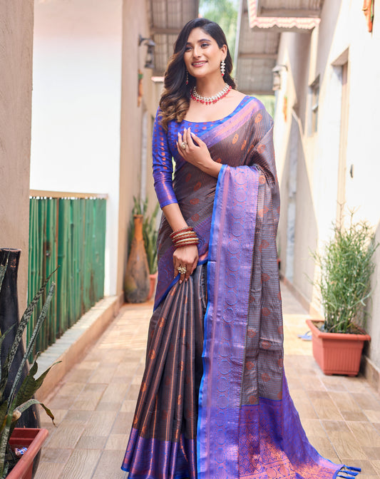 The Kanchi Silk - Majestic Lavanya